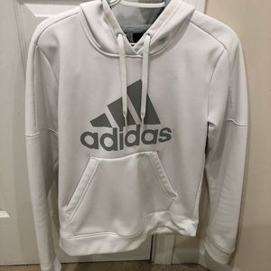 White adidas hoodie